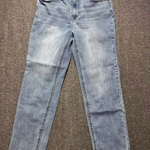 Oat New York Blue Straight Leg Jeans Classic Style